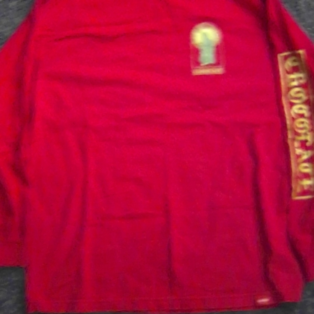 Chocolate mens long sleeve shirt